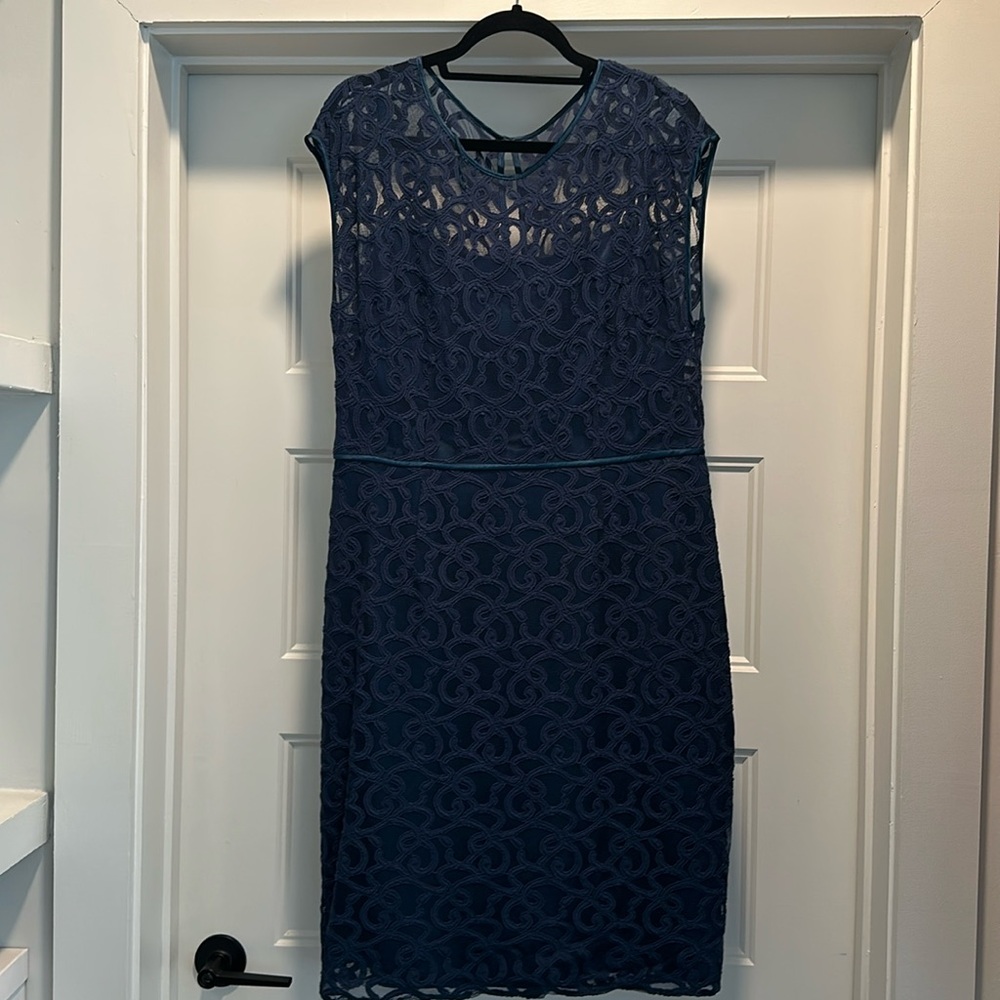 Adrianna Papell Cap Sleeve Dress
